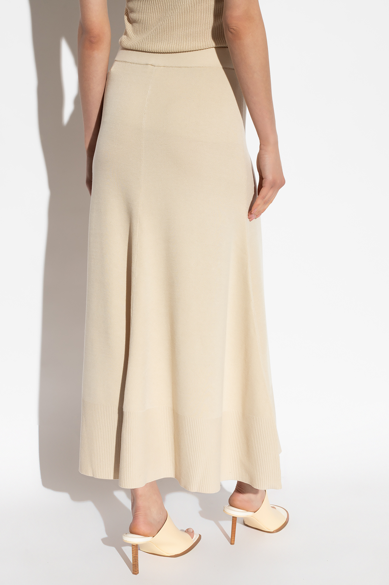 Beige Tessah skirt By Malene Birger CamaragrancanariaShops Ukraine